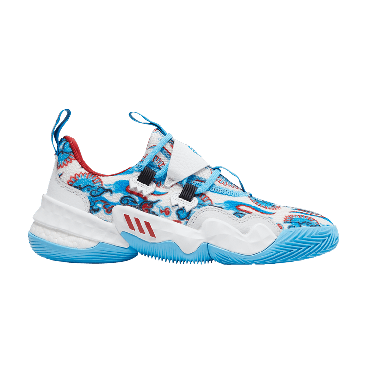 adidas Trae Young 1 'Chinese New Year' — Sky Rush/Blue Rush/Core Black