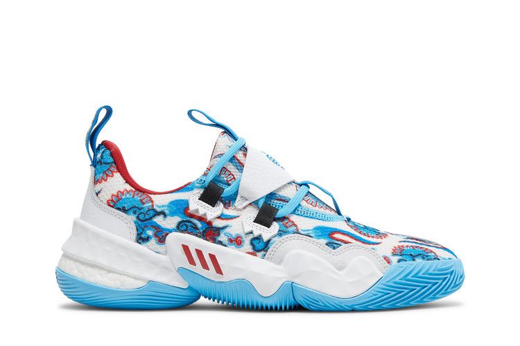 adidas Trae Young 1 'Chinese New Year' — Sky Rush/Blue Rush/Core Black