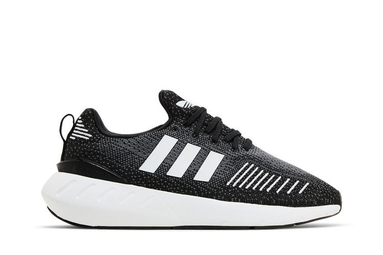 adidas Wmns Swift Run 22 'Black White' — Core Black/Footwear White/Grey Five