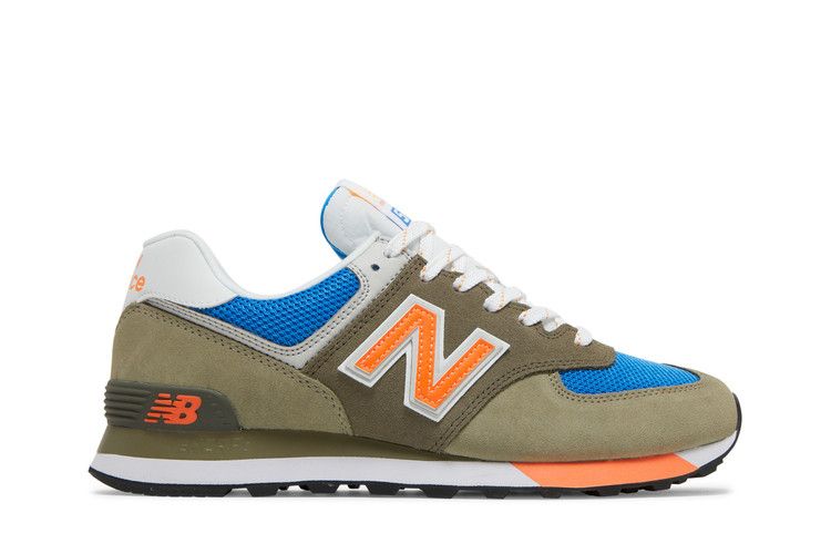 New Balance 574v2 'Grey Orange' — Grey/Orange