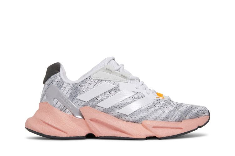 Adidas Wmns X9000L4 'Tiger Stripe' — Cloud White/Cloud White/Wonder Mauve