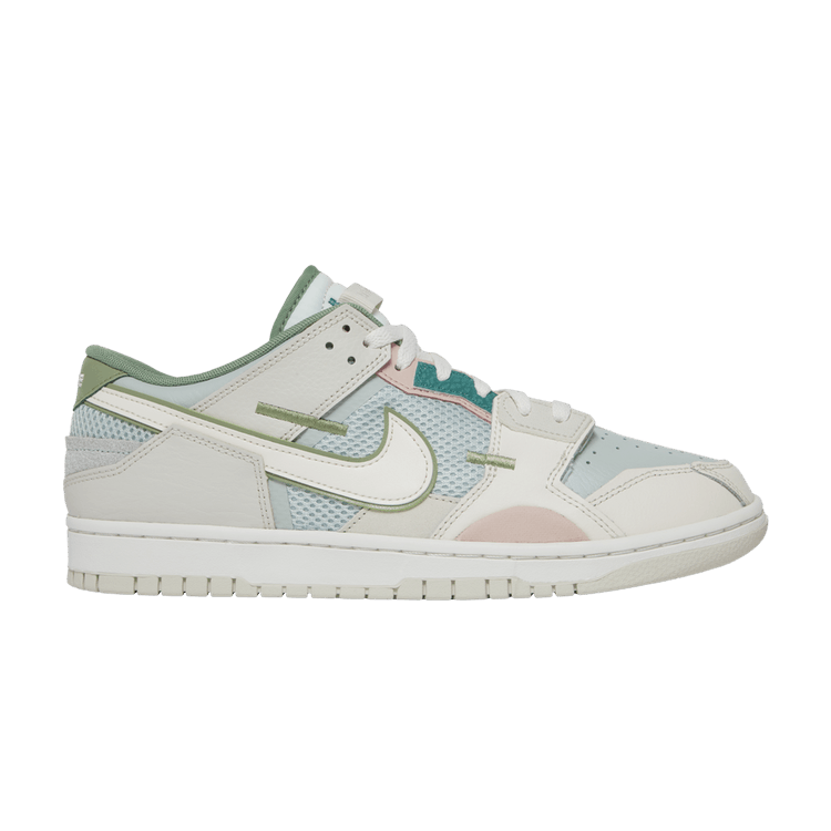 Nike Dunk Scrap SE 'Grey Haze Oil Green' — Grey Haze/Phantom/Light Bone/Oil Green