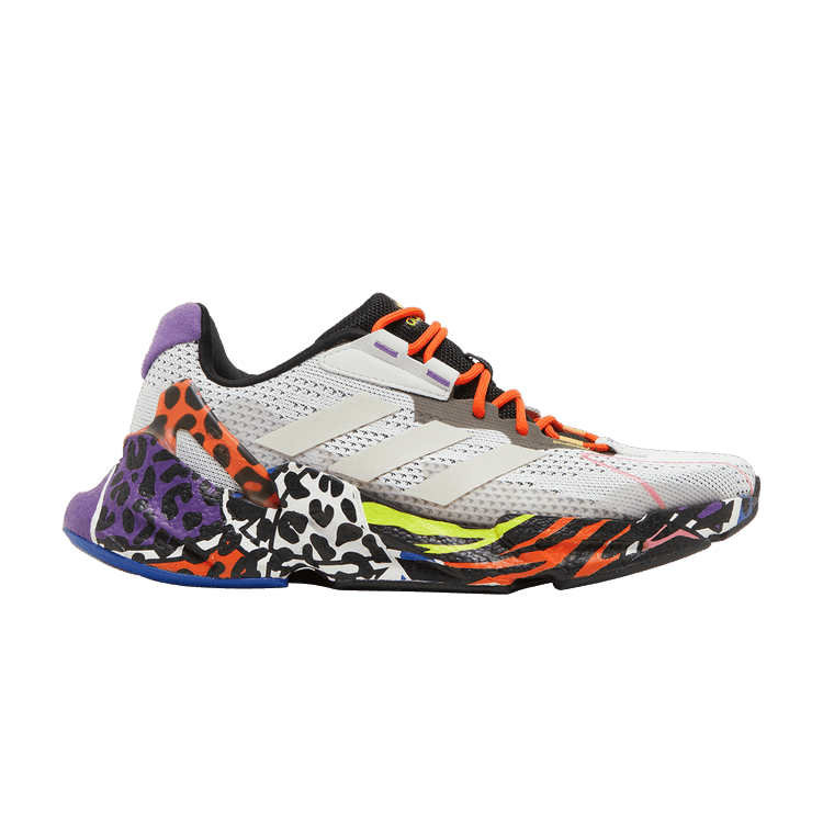 Rich Mnisi x adidas Wmns X9000L4 'South African City Life' — White Tint/White Tint/Bold Blue