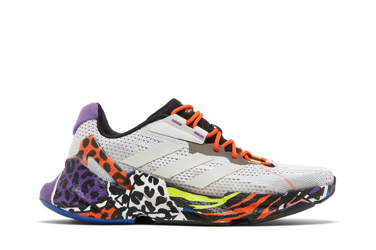 Rich Mnisi x adidas Wmns X9000L4 'South African City Life' — White Tint/White Tint/Bold Blue