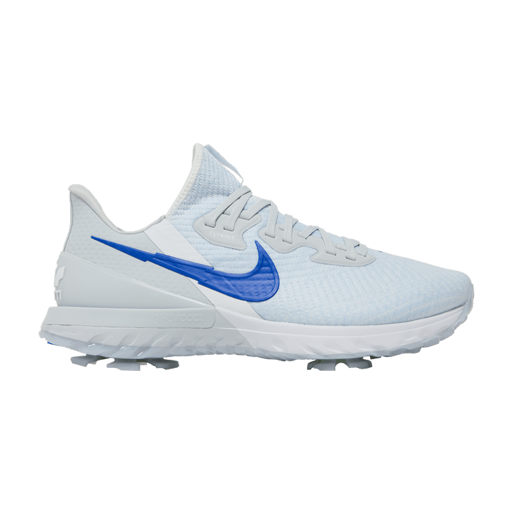 Nike Air Zoom Infinity Tour Golf Wide 'White Racer Blue' — White/Racer Blue/Pure Platinum/Volt