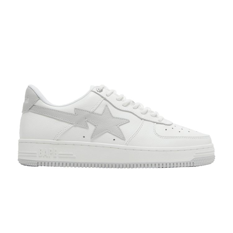 JJJJound x Bapesta 'White' — White/Grey