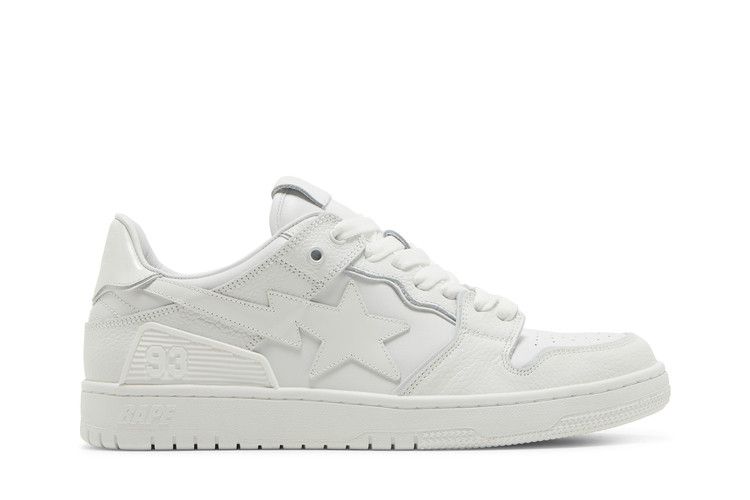 BAPE SK8 Sta 'Triple White' — White/White/White