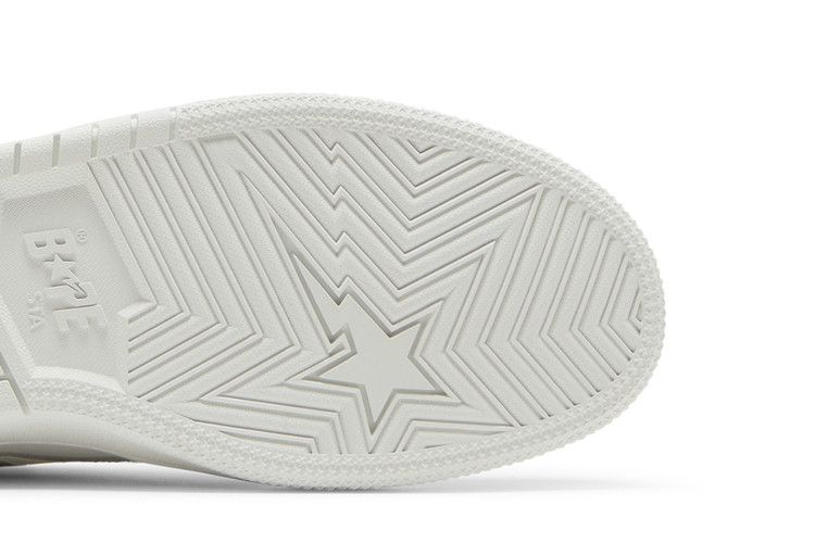 BAPE SK8 Sta 'Triple White' — White/White/White