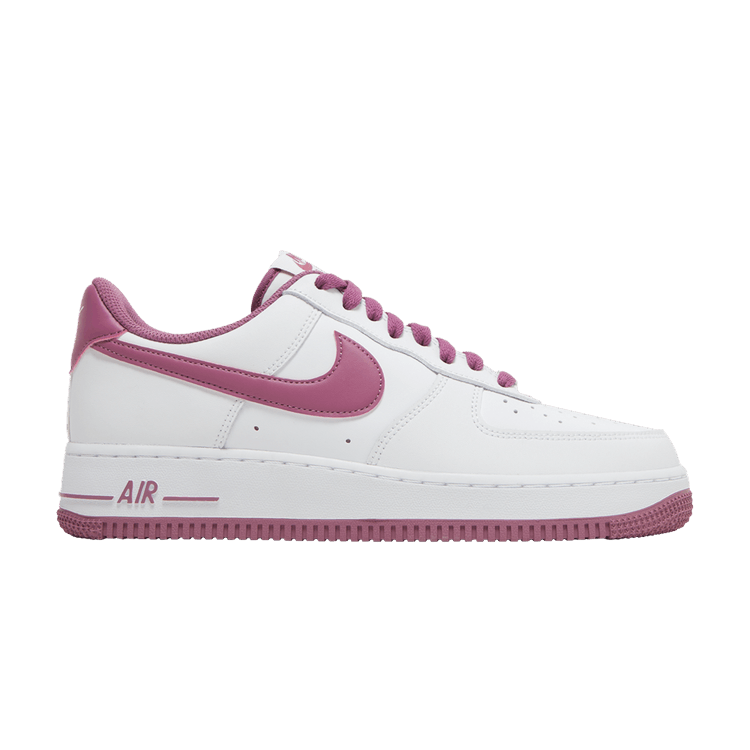 Nike Air Force 1 '07 'Light Bordeaux' — White/Light Bordeaux/White