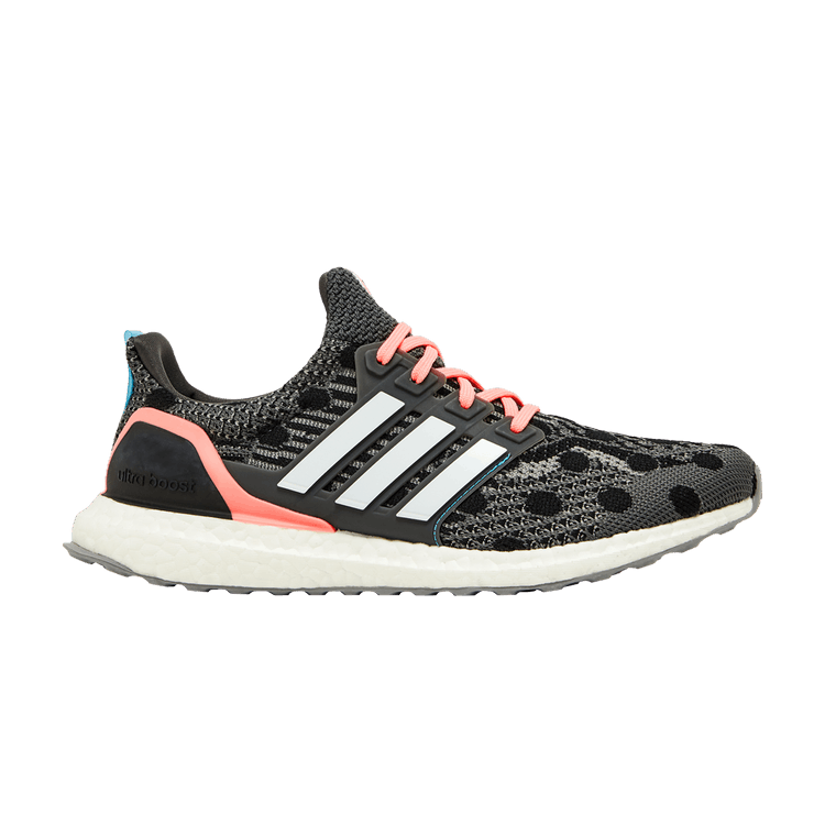 Adidas Wmns UltraBoost 5.0 DNA 'Polka Dot - Grey' — Grey Five/Cloud White/Acid Red