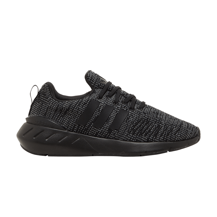 Adidas Swift Run 22 Big Kid 'Black' — Core Black/Grey Five/Cloud White