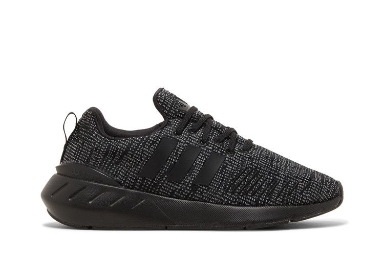 Adidas Swift Run 22 Big Kid 'Black' — Core Black/Grey Five/Cloud White