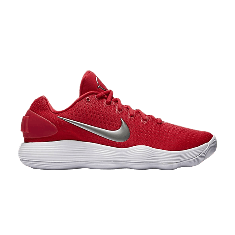 Nike Hyperdunk 2017 Low TB — University Red/White/Metallic Silver