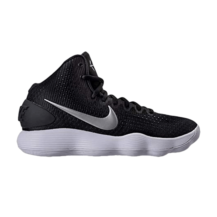 Nike Hyperdunk 2017 'Black' — Black/White-Metallic Silver
