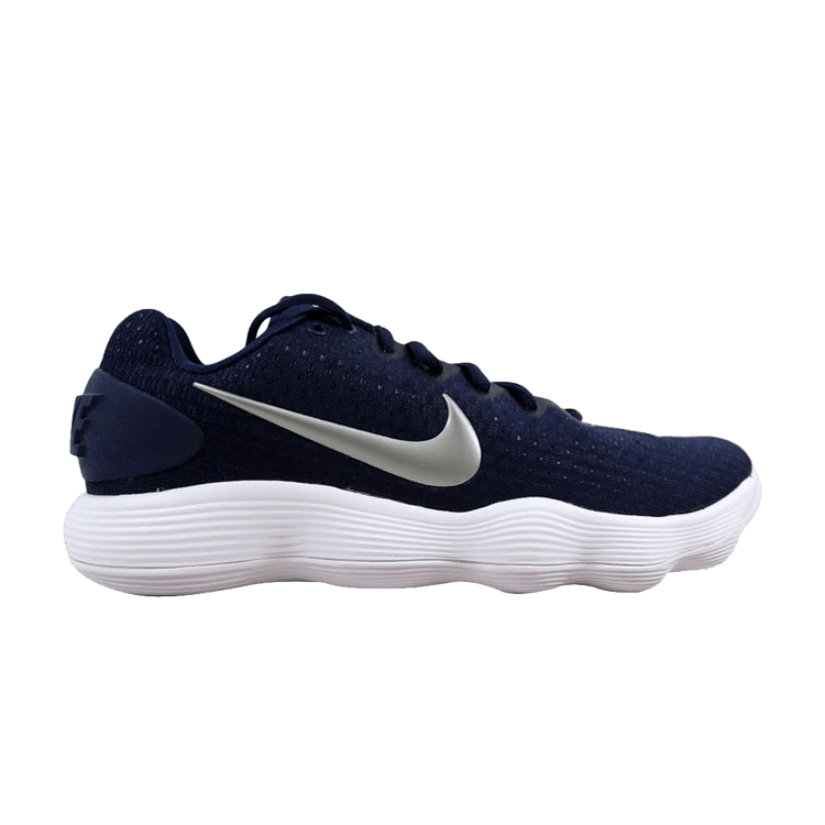 Nike Wmns Hyperdunk 2017 Low TB 'Midnight Navy' — Midnight Navy/Metallic Silver