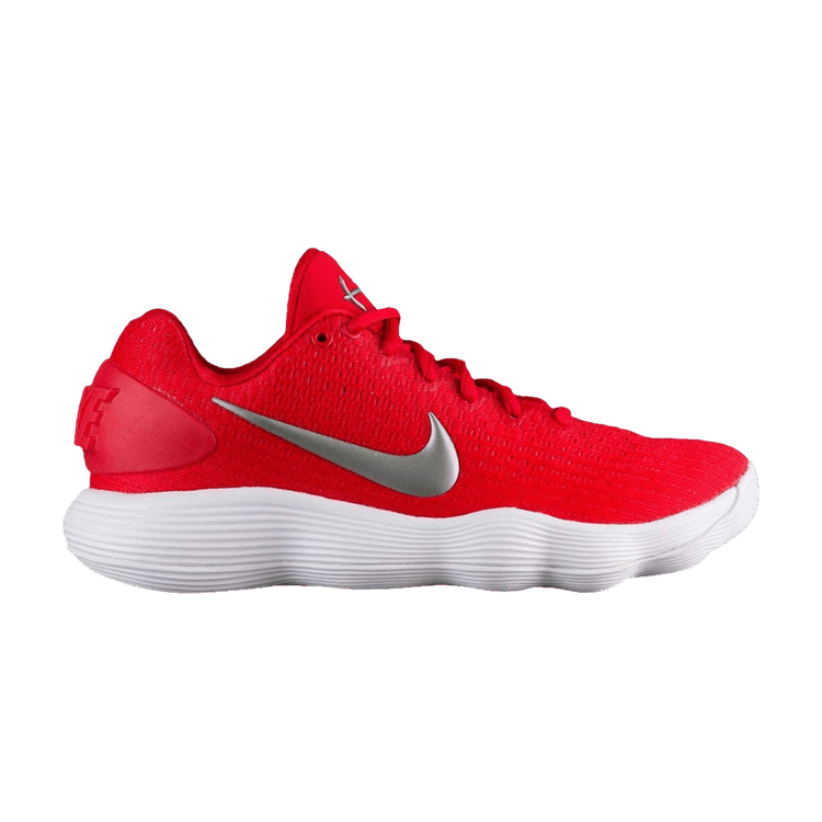 Nike Wmns Hyperdunk 2017 Low TB 'University Red' — University Red/Metallic Silver