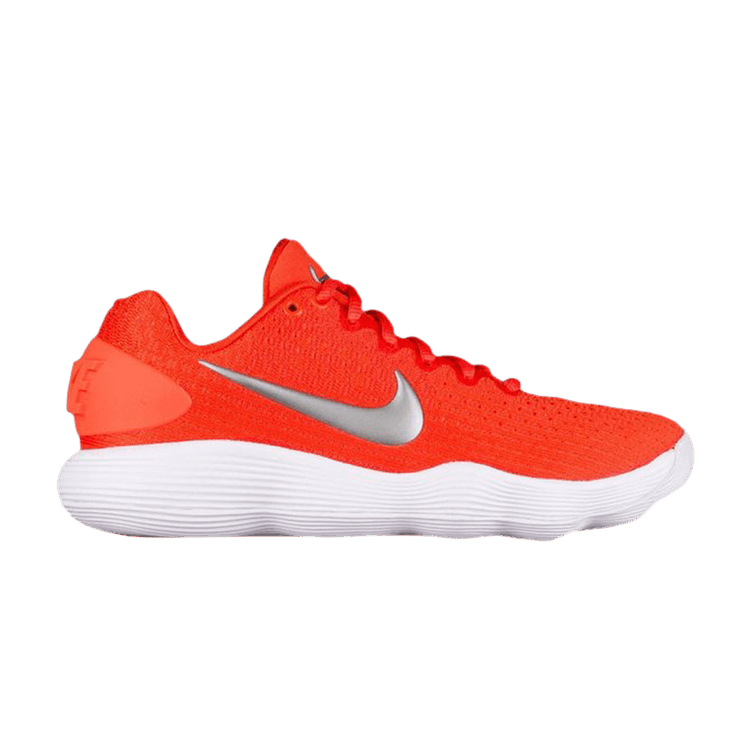Nike Wmns Hyperdunk 2017 Low TB 'Team Orange' — Team Orange/Metallic Silver/White