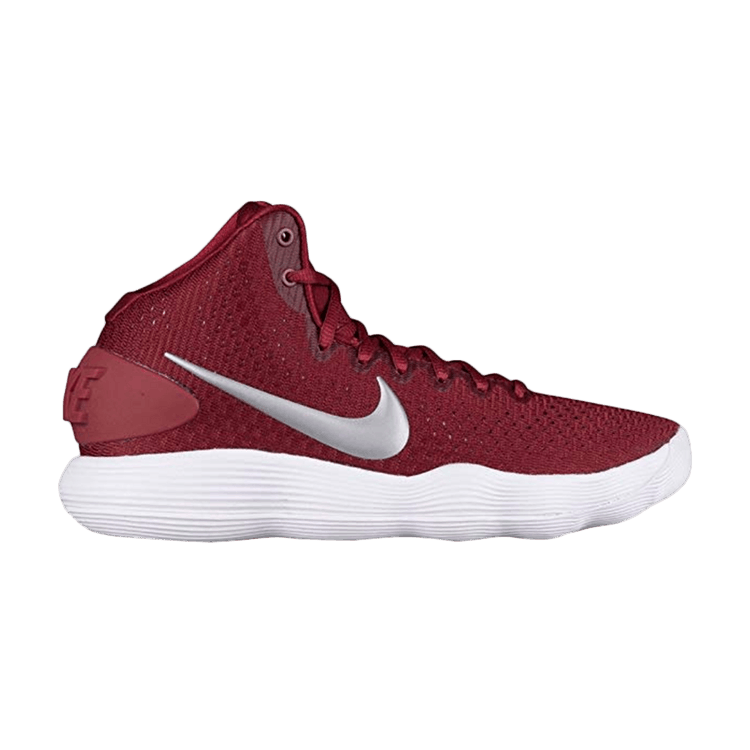 Nike Wmns Hyperdunk 2017 TB 'Maroon' — Maroon/Metallic Silver-White