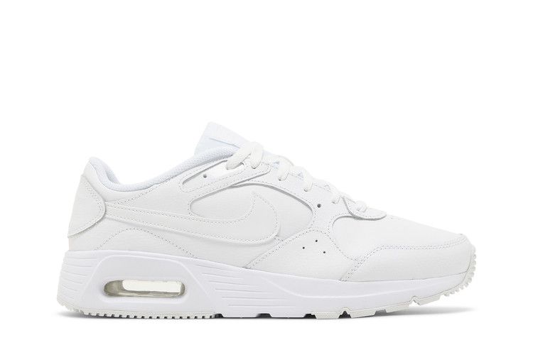 Nike Air Max Leather SC 'Triple White' — White/White/White (2)
