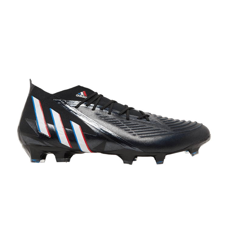 Adidas Predator Edge.1 FG 'Edge of Darkness' — Core Black/Cloud White/Vivid Red