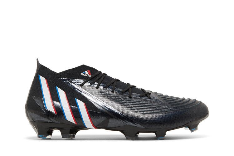 Adidas Predator Edge.1 FG 'Edge of Darkness' — Core Black/Cloud White/Vivid Red
