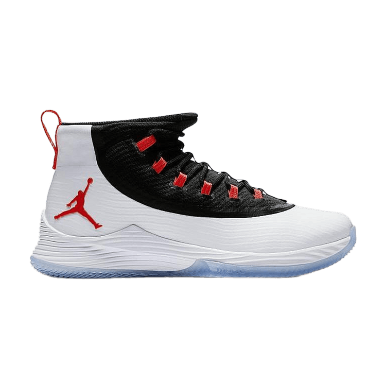 Air Jordan Ultra Fly 2 'White Infrared' — White/Infrared 23-Black