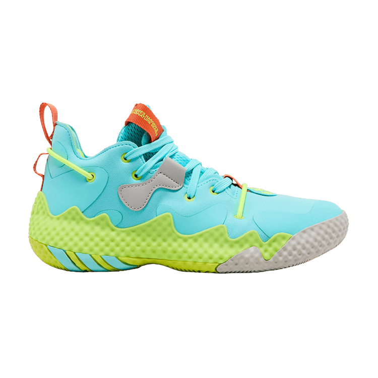 adidas Harden Vol. 6 'Pulse Aqua Solar Yellow' — Pulse Aqua/Team Semi Solar Orange/Solar Yellow