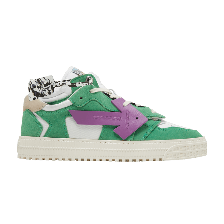 Off-White Off-Court 3.0 Low 'Green Purple' — Green/Purple