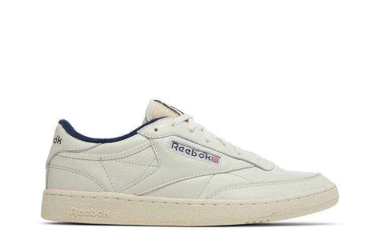 Reebok Club C 85 Vintage 'Chalk Vector Navy' — Chalk/Alabaster/Vector Navy