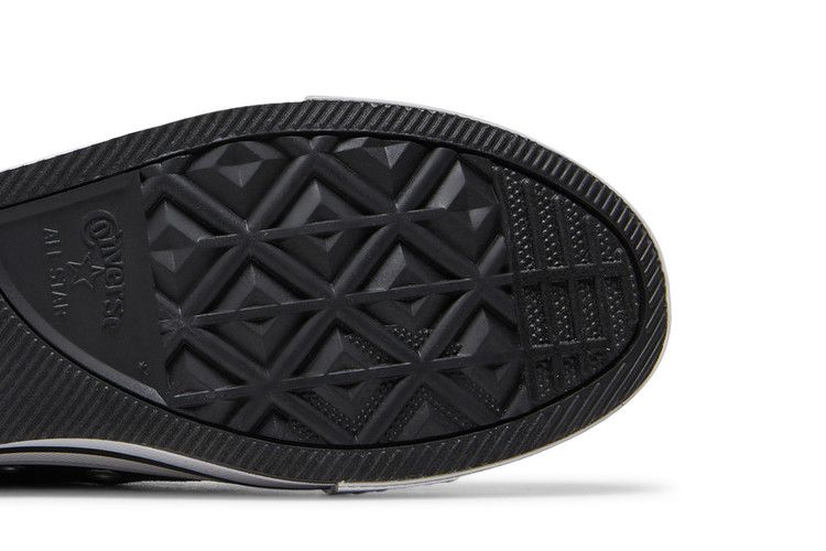 Converse Chuck Taylor All Star Lift Platform Canvas High GS 'Black' — Black/White/Black