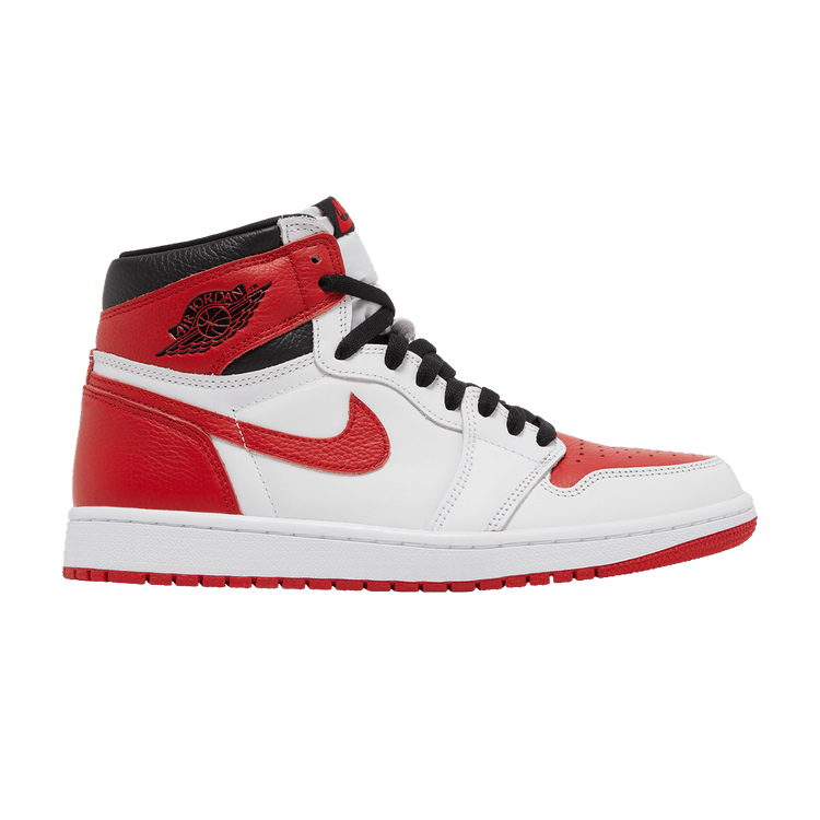 Air Jordan 1 Retro High OG 'Heritage' — White/University Red/Black