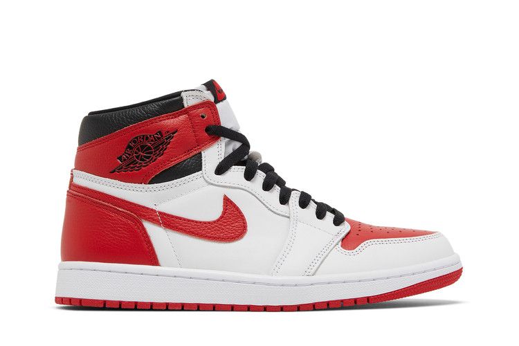 Air Jordan 1 Retro High OG 'Heritage' — White/University Red/Black