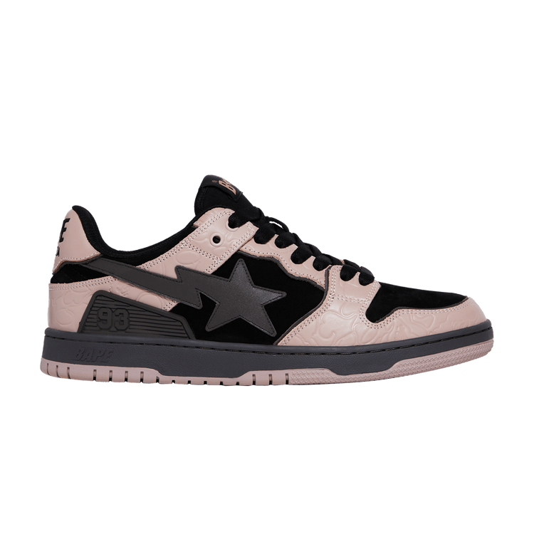 BAPE Sk8 Sta 'Pink Black' — Pink
