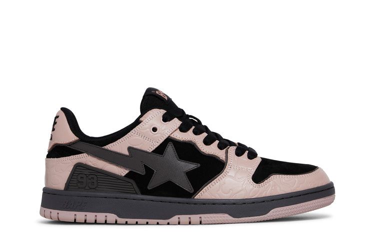 BAPE Sk8 Sta 'Pink Black' — Pink