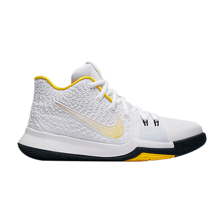 Nike Kyrie 3 GS 'N7' — White/Varsity Maize-Black