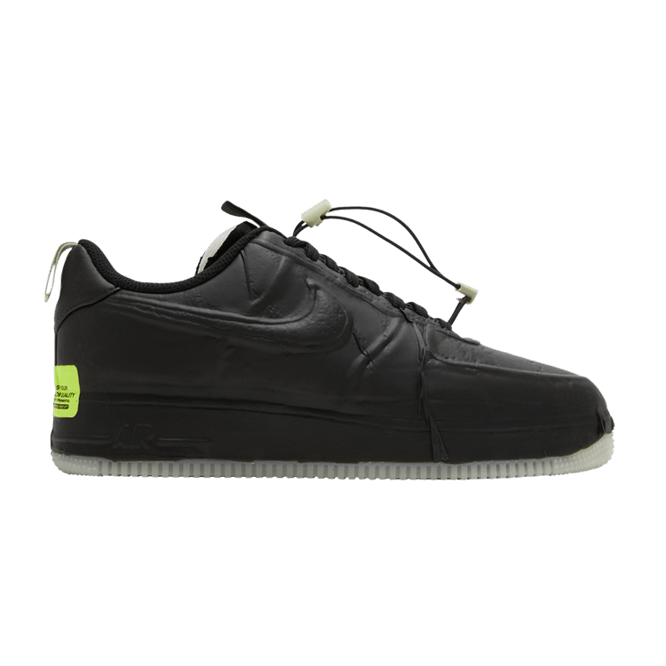 Nike Air Force 1 Experimental 'Black Glow' — Black/Olive Aura/White/Black