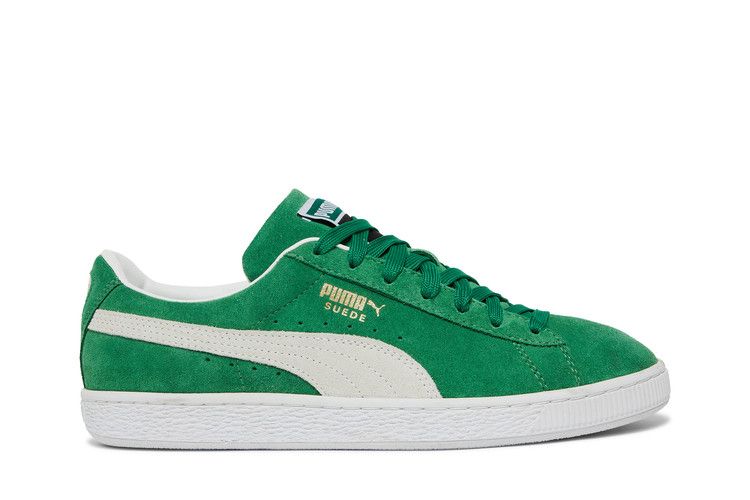 Puma Suede Teams 'Celtics' — Amazon Green/White