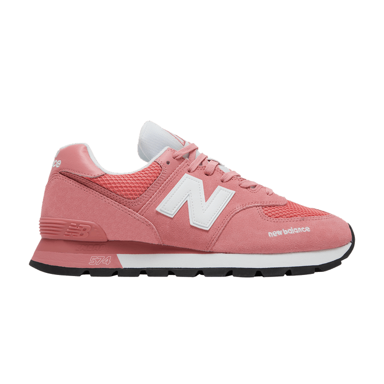 New Balance 574 Rugged 'Desert Pink' — Desert Pink/White