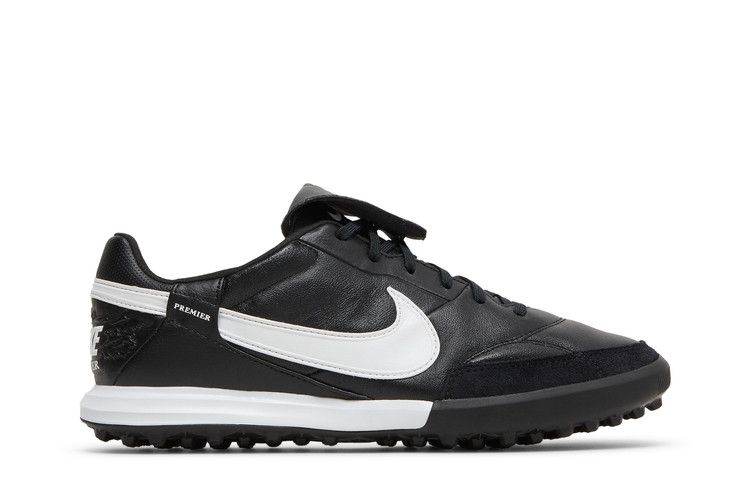 Nike Premier 3 TF 'Black' — Black/White (2)