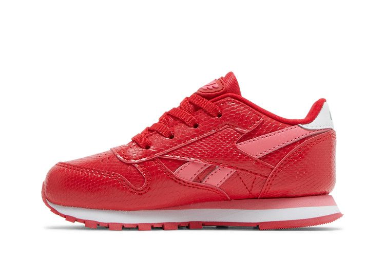 PJ Masks x Reebok Classic Leather Toddler 'Owlette' — Vector Red/Super Pink/Footwear White
