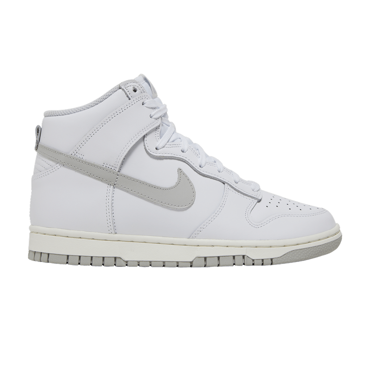 Nike Wmns Dunk High 'Grey Fog' — White/Sail/Grey Fog