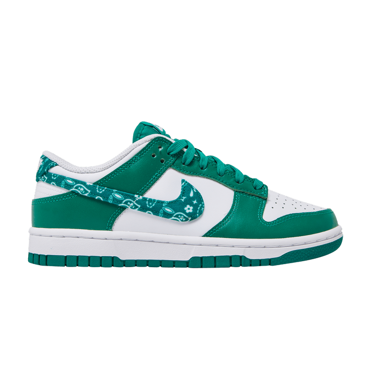 Nike Wmns Dunk Low 'Green Paisley' — White/Malachite/White/Malachite