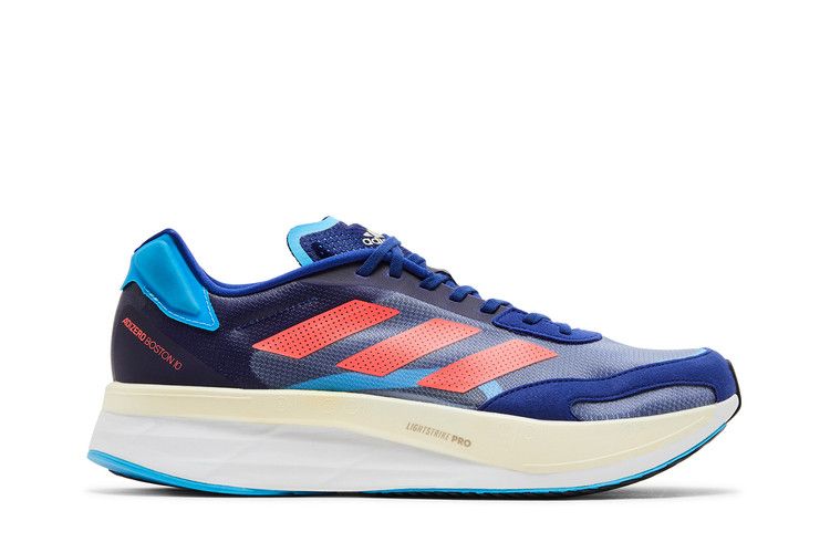 adidas Adizero Boston 10 M 'Indigo Blue Turbo' — Legacy Indigo/Turbo/Sky Rush