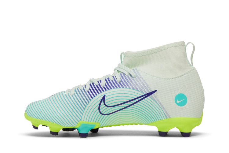 Nike Mercurial Superfly 8 Academy MG GS 'Dream Speed - Barely Green Electro Purple' — Barely Green/Electro Purple/Aurora Green/Volt (4)