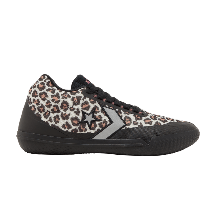 Converse All Star BB EVO 'Leopard' — Black/Brown