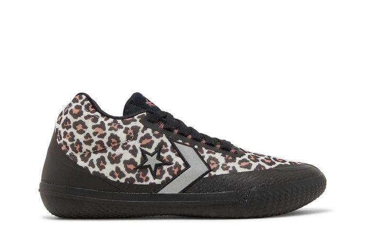 Converse All Star BB EVO 'Leopard' — Black/Brown