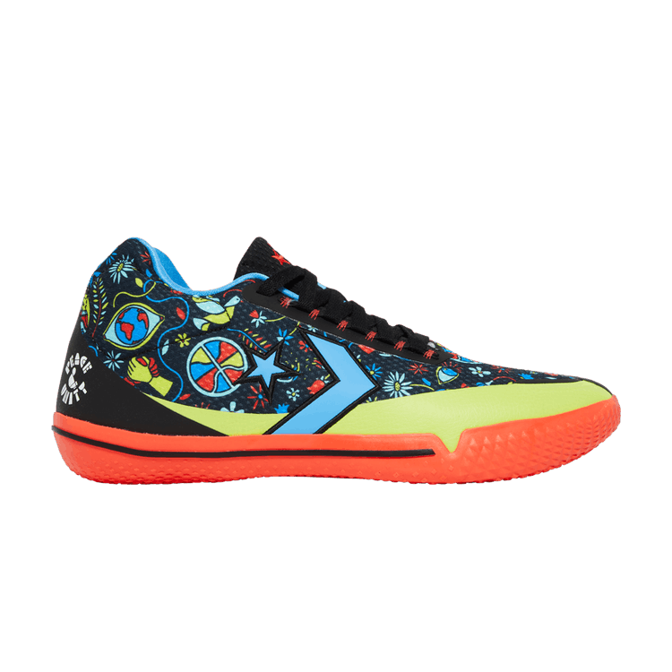 Converse All Star BB EVO 'Peace &amp; Unity' — Black/Multi