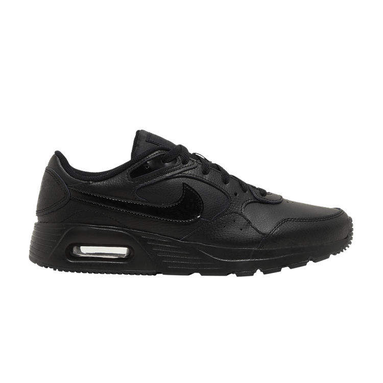 Nike Air Max SC Leather 'Triple Black' — Black/Black/Black
