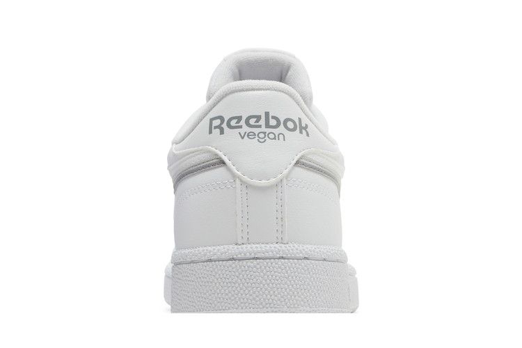 Reebok Club C 85 Vegan 'White Grey' — Footwear White/Pure Grey 2/Pure Grey 4