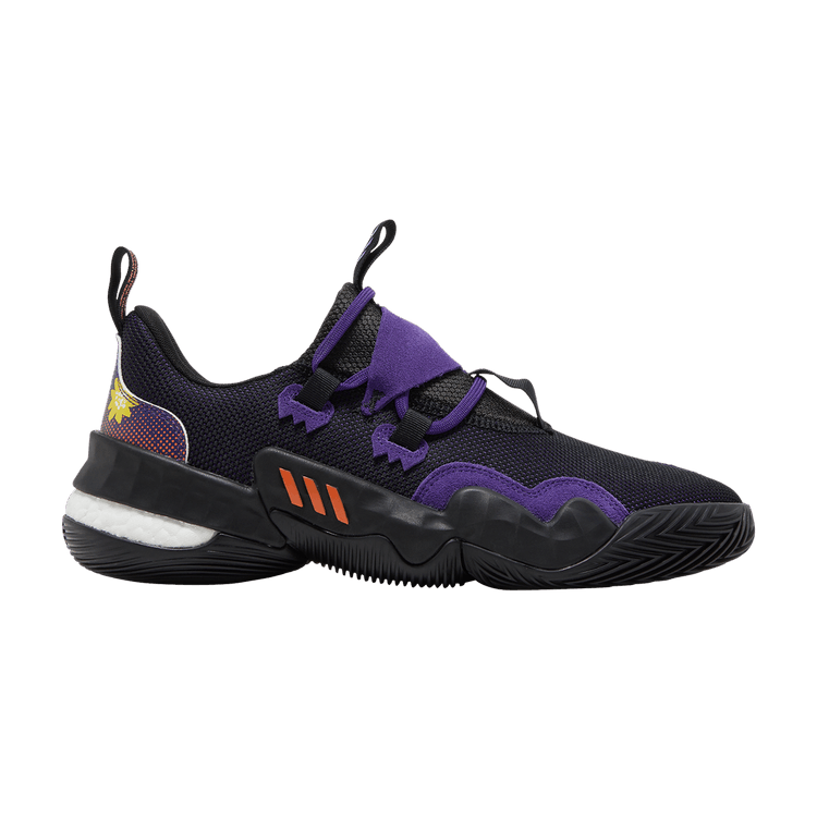 adidas Trae Young 1 'Black Team College Purple' — Core Black/Team College Purple/Team Solar Orange